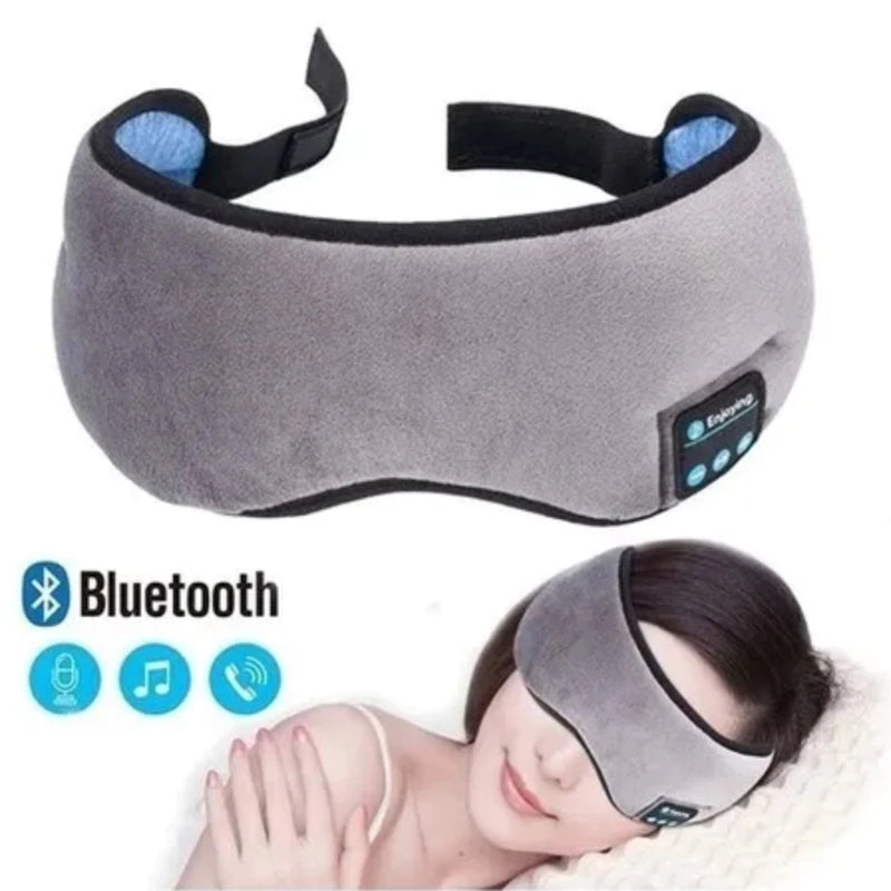 Tapa Olho Com Fone De Ouvido Bluetooth