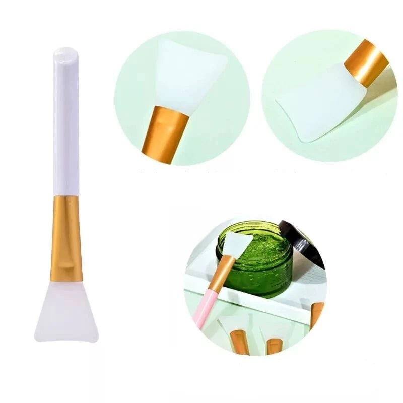 Kit Rolo Massageador de Pedra De Jade Facial Anti Rugas