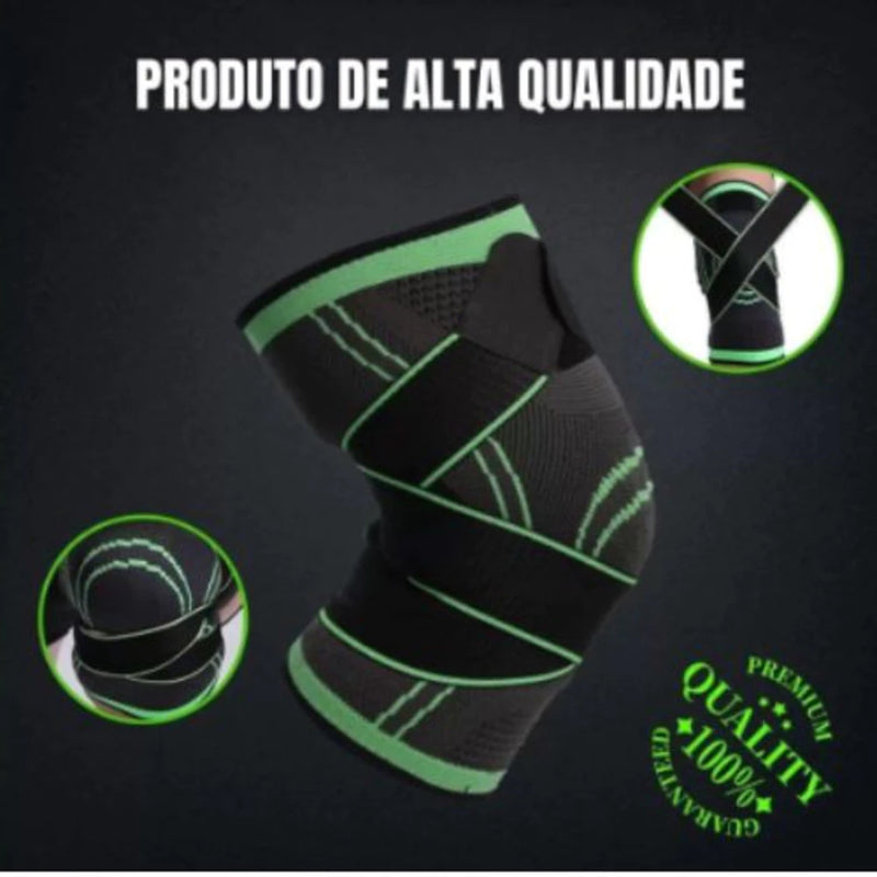 Kit 2 Joelheiras ou Tornozeleiras de Compressão